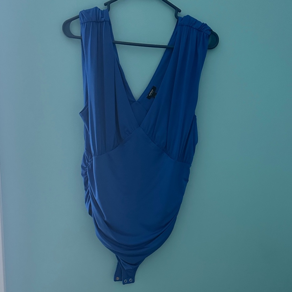 Express Royal Blue Women's Bodysuit